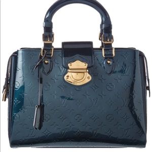Louis Vuitton Vernais Melrose AV Handbag Bleu Nuit